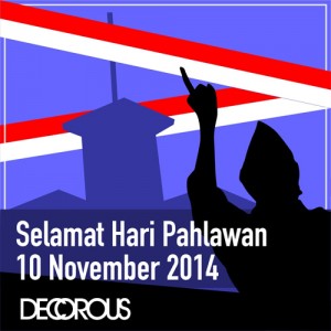 hari pahlawan deco
